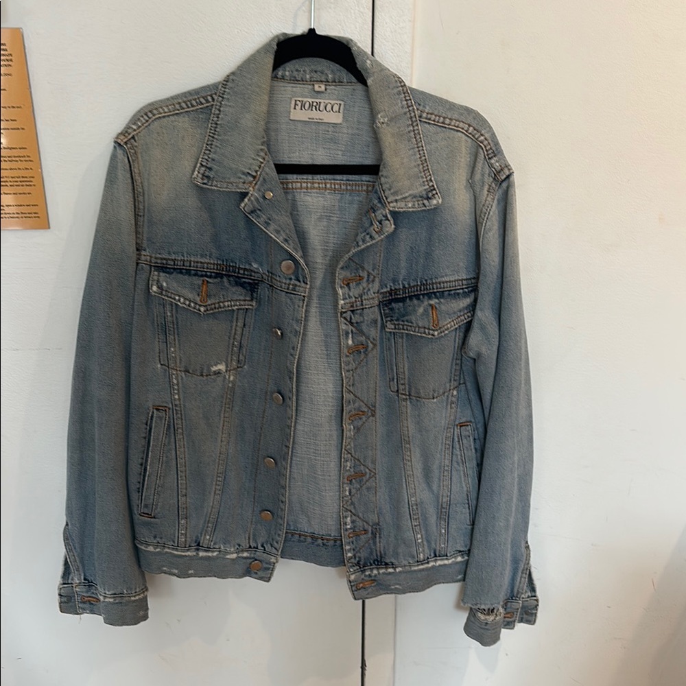 Fiorucci Vintage Blue Denim Jacket